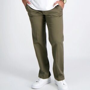 NWT Haggar  Premium No Iron Khaki
